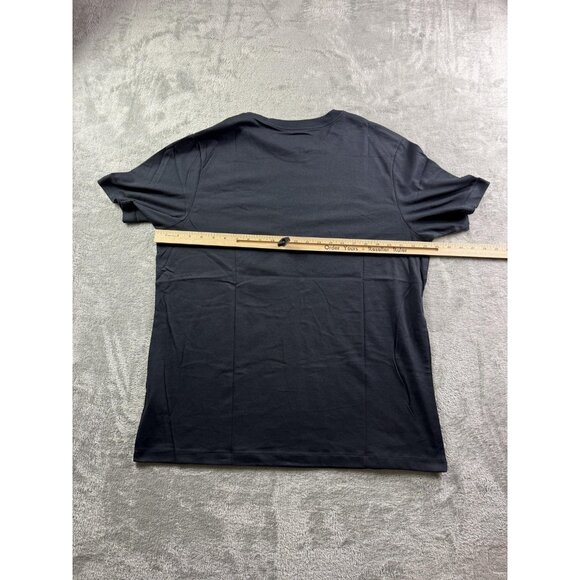 Nike Dri-FIT Shirt Mens Extra Large Black Camo Logo Training Tee DM6236-010 - Picture 8 of 9